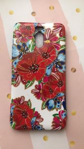 Силіконовий чохол з малюнком Meizu M6 Note Маки і волошки