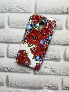 Силіконовий чохол з малюнком для Meizu M5s Маки і волошки