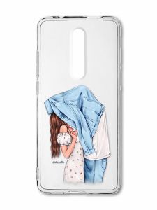 Прозорий чохол на Xiaomi Mi 9T / K20 Поцілунок (принт 33)