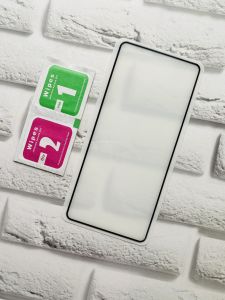 Захисне скло 3D для Samsung Galaxy M52 2021 Чорна рамка