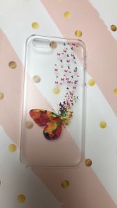 Пластиковий чохол із малюнком для iPhone 5/5S Метелик