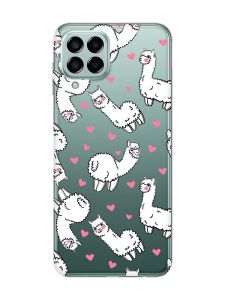 Прозорий чохол на Samsung Galaxy M33 5G Лами (принт 95)