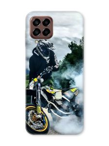 Чохол на Samsung Galaxy M33 5G Мото драйв (принт 68)