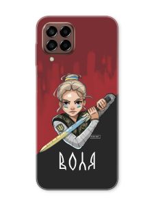 Чохол на Samsung Galaxy M33 5G Українська захисниця (принт 171)