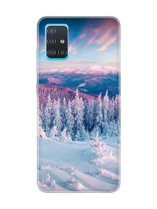 Чохол на Samsung Galaxy A51 Зимові гори (принт 163)