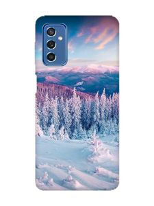 Чохол на Samsung Galaxy M52 Зимові гори (принт 163)