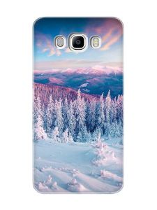 Чохол на SAMSUNG Galaxy J7(2016) J710 Зимові гори (принт 163)