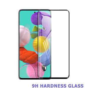 Захисне скло, 3D, з обідком для Samsung A04 Чорний