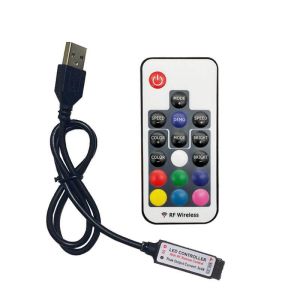 USB-контролер (LED) для RGB світлодіодних стрічок + пульт ДУ