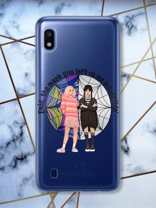 Прозорий чохол на Samsung Galaxy A10 (2019) A105 Дівчата з Венздей (принт 211)