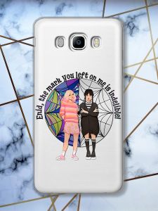 Прозорий чохол на SAMSUNG Galaxy J7(2016) J710 Дівчата з Венздей (принт 211)