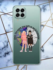 Прозорий чохол на Samsung Galaxy M33 5G Дівчата з Венздей (принт 211)