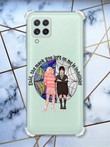 Чохол із потовщеними кутами на Samsung Galaxy A22 5G / A22s 5G Дівчата з Венздей (принт 211)