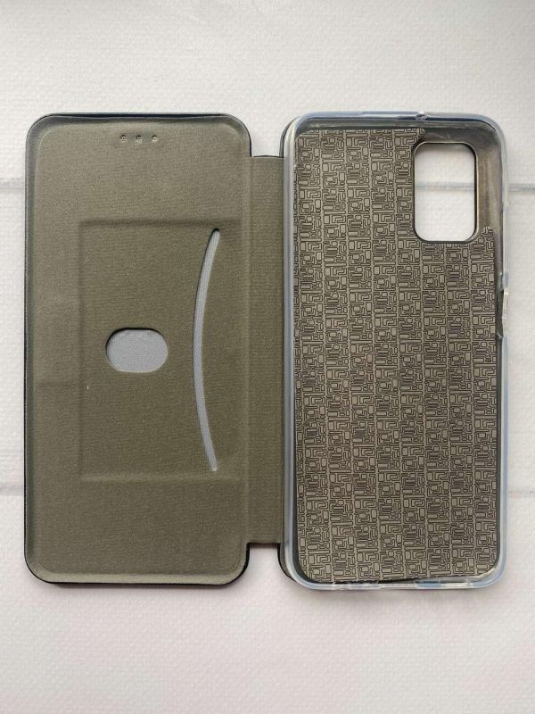 Чохол-книжка з малюнком для Samsung Galaxy A03s Чорний; Фон Зебра (принт 91)