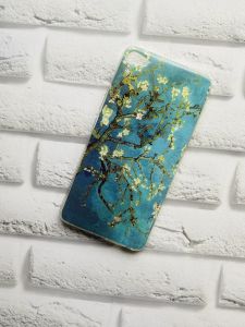 Силіконовий прозорий чохол з малюнком для Meizu U20 Цвіт дерева