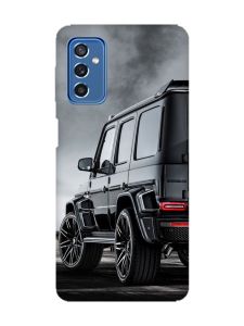 Чохол на Samsung Galaxy M52 Авто чорне (принт: 235)