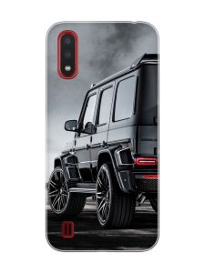 Чохол для Samsung Galaxy A01 Авто чорне (принт: 235)