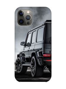 Чохол на iPhone 12 Pro Max Авто чорне (принт: 235)