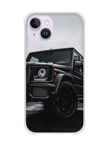 Чохол із потовщеними кутами на iPhone 14 Авто чорне (принт: 234)