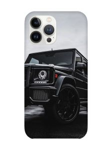 Чохол із захистом камери на iPhone 14 Pro Авто чорне (принт: 234)