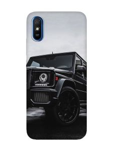 Чохол на Xiaomi Redmi 9A  Авто чорне (принт 234)