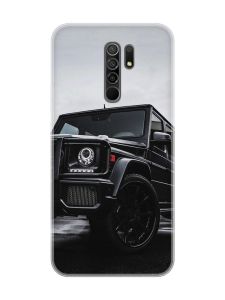 Чохол на Xiaomi Redmi 9 Авто чорне (принт: 234)