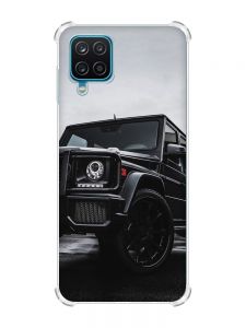 Чохол з потовщеними кутами на Samsung A12 4G Авто чорне (принт: 234)