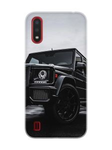 Чохол для Samsung Galaxy A01 Авто чорне (принт: 234)