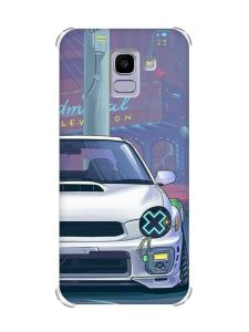 Чохол із потовщеними кутами на Samsung Galaxy J6 (2018) J600F Авто аніме (принт: 239)