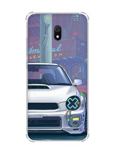 Чохол з потовщеними кутами на Xiaomi Redmi 8A Авто аніме (принт: 239)