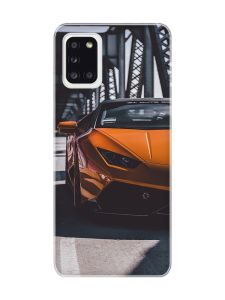 Чохол на Samsung A31 Авто помаранчеве (принт: 237)