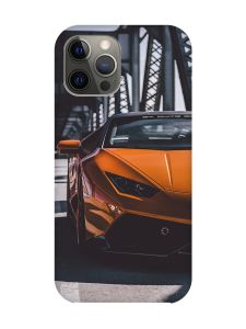 Чохол на iPhone 12 Pro Max Авто помаранчеве (принт: 237)