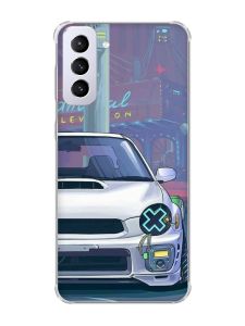 Чохол з потовщеними кутами на Samsung Galaxy S21 Plus Авто аніме (принт: 239)