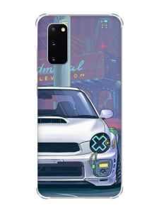 Чохол із потовщеними кутами на Samsung Galaxy S20 Plus Авто аніме (принт: 239)
