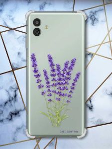 Чохол з потовщеними кутами на Samsung Galaxy M13 5G Лаванда (принт 28)