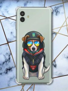 Чохол з потовщеними кутами на Samsung Galaxy M13 5G Патрон (патріотичний принт 4)