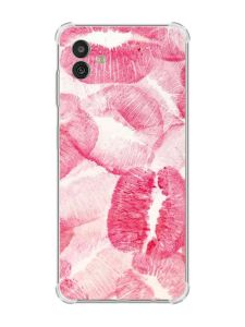 Чохол з потовщеними кутами на Samsung Galaxy M13 5G рельєфний дизайн Цьомики принт 93