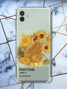 Чохол з потовщеними кутами на Samsung Galaxy M13 5G Соняхи (принт 81)