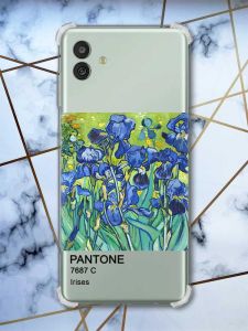 Чохол з потовщеними кутами на Samsung Galaxy M13 5G Іриси (принт 75)