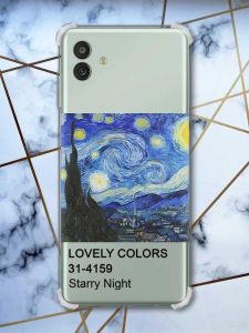 Чохол з потовщеними кутами на Samsung Galaxy M13 5G Зоряна ніч (принт 74)