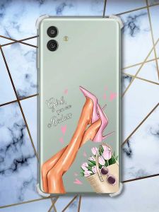 Чохол з потовщеними кутами на Samsung Galaxy M13 5G Ніжки (принт 62)