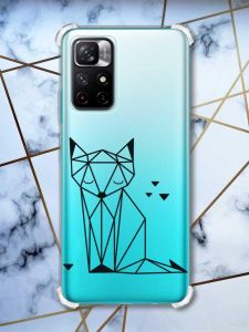 Чохол з потовщеними кутами на Xiaomi Redmi Note 11 4G Лисиця (принт 126)