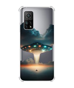 Чохол з потовщеними кутами для Xiaomi Mi 10T/Mi 10T Pro Тарілка UFO (принт 241)