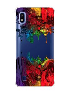 Чохол з потовщеними кутами на Samsung Galaxy A10 (2019)/A105 Фарби (принт 249)