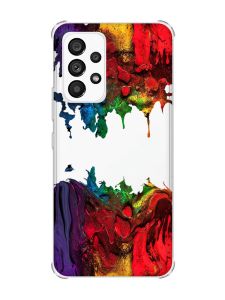 Чохол з потовщеними кутами на Samsung Galaxy A53 Фарби (принт 249)