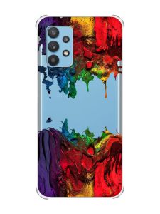 Чохол з потовщеними кутами на Samsung Galaxy A32 Фарби (принт 249)