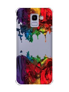 Чохол із потовщеними кутами на Samsung Galaxy J6 (2018) J600F Фарби (принт 249)