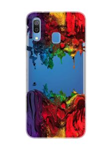 Прозорий чохол для Samsung Galaxy A30 (2019)/A20 (2019) Фарби (принт 249)