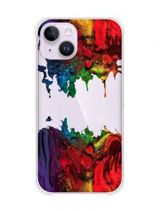 Чохол із потовщеними кутами на iPhone 14 :: Фарби (принт 249)