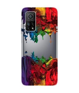 Прозорий чохол на Xiaomi Mi 10T/Mi 10T Pro :: Фарби (принт 249)